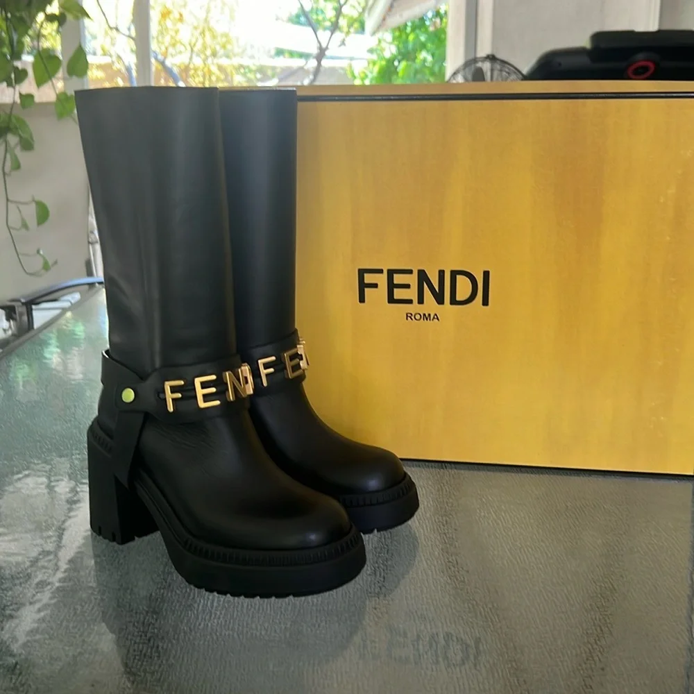 Fendi Biker Boot - Picture 1 of 14